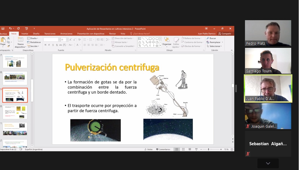 Aplicaciones en cultivos intensivos. Tenemos el honor de que <a href="/damicojp33/">Juan Pablo D´Amico</a> de hoy una clase magistral para nuestros estudiantes. 
<a href="/fcabalcarce/">FCABalcarce - UNMDP</a>