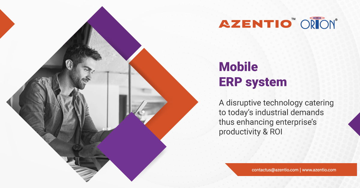 Mobile ERP is must for all industries seeking #DigitalTransformation . With many benefits, especially providing flexibility for the workforce to work from anywhere &amp; anytime, #Mobile #ERP apps have revolutionized #Industries . Read this #blog  bit.ly/3uvFWbq
#orionerp