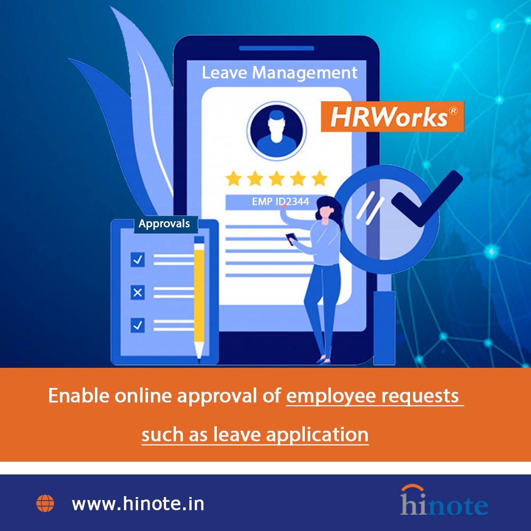 'Track all the employee tasks and approve their activities with our mobile app!

For more details, visit our website - hinote.in

#Hinote  #datasecurity #letters #Automation #reportbuilder #salaryprocessing #payrollprocessing #PayrollServices #EmployeeExperiences'