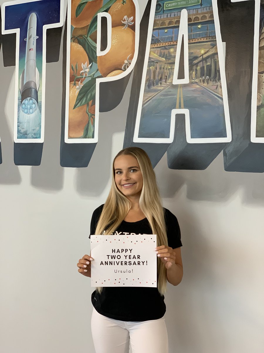 Happy TWO year anniversary at NextPath, Ursula Webb! 🎉🎈 

#nextpath #celebrate #anniversary #twoyears #staffing #recruiting #lovewhatyoudo
