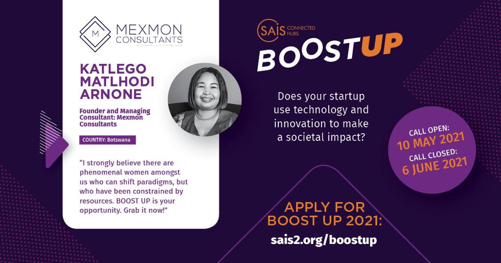 pholey70's tweet photo. It's not everyday that #opportunities for #support of start ups come along. Register here ๐๐พ https://t.co/qikFBKL03v
Don't get left behind
@WomenintheWorld
@SAISProgramme @Botswana @BusinesssBotsPR @UnpluggedBW #help #Botswana #WomensHour #pholey70 #NewNormal https://t.co/v4h7EduGhQ