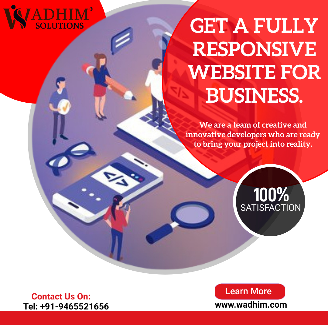 wadhimsolutions's tweet image. Get a fully responsive website for your Business.

For More Info: wadhim.com or directly connect with us via +91-9465521656

#wadhimsolutions #webdevelopment #appdevelopment #android #ios #USA #canada #america #Technology #findapro