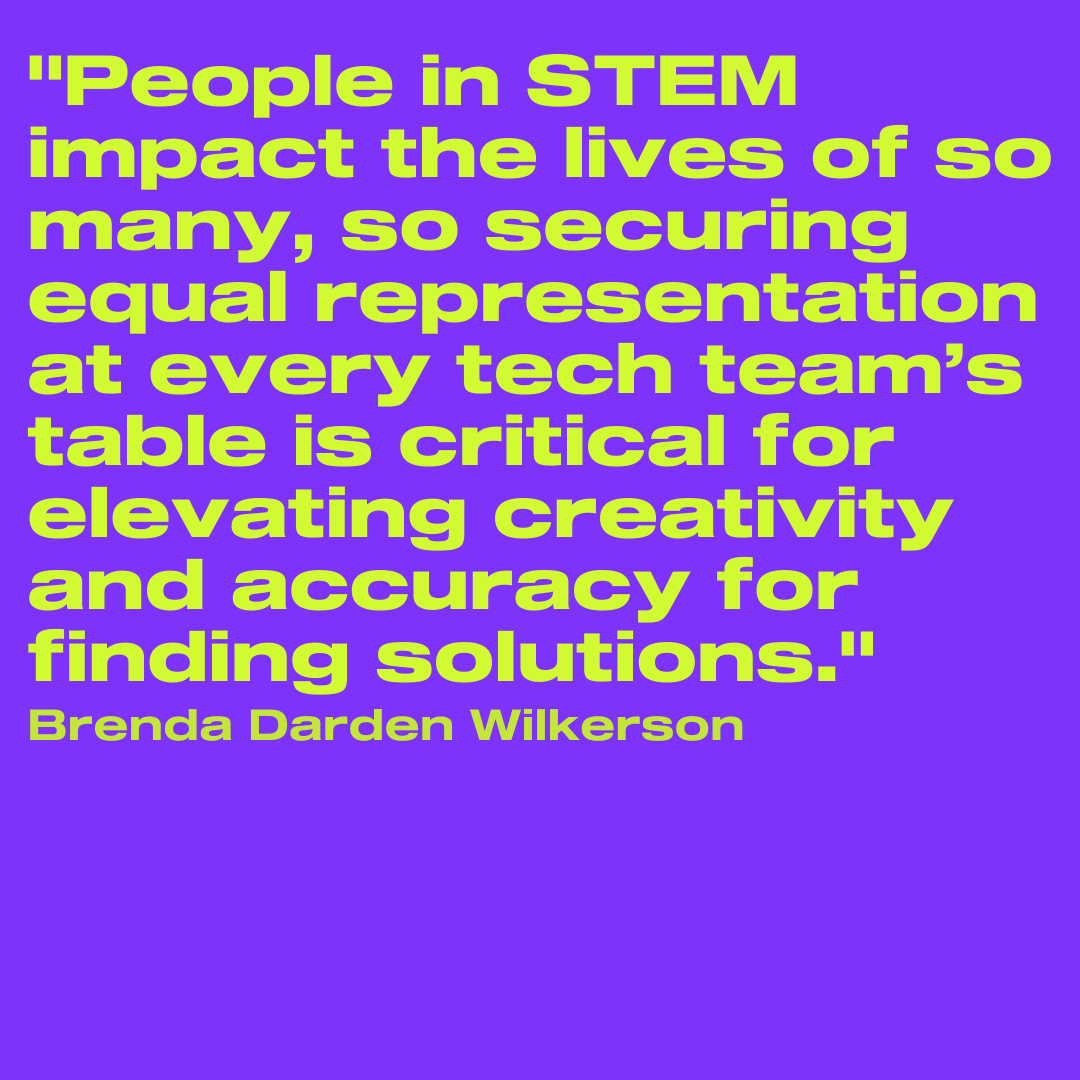 codedivision_uk's tweet photo. Today we're inspired by President & CEO of @anitab_org, @BrendaDardenW.
Brenda advocates for inclusive technology, amplifies conversations around women and marginalised communities in tech and is actively building a more equitable tech sector ✊
#TechIcons
#TechForAll https://t.co/JCZ2kSyMr5