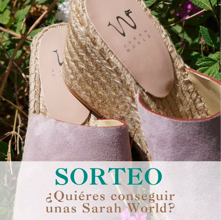 ¡SORTEAMOS UNAS SARAHWORLD!

#zapato #HechoaMano #saludable #ecologico #comodo

Aquí tienes el enlace al sorteo:
instagram.com/p/CPbR5gtjYcM/…

#moda #fashion #modaFemenina #style #look #chic  #outfit #alpargata #flashmodatve
