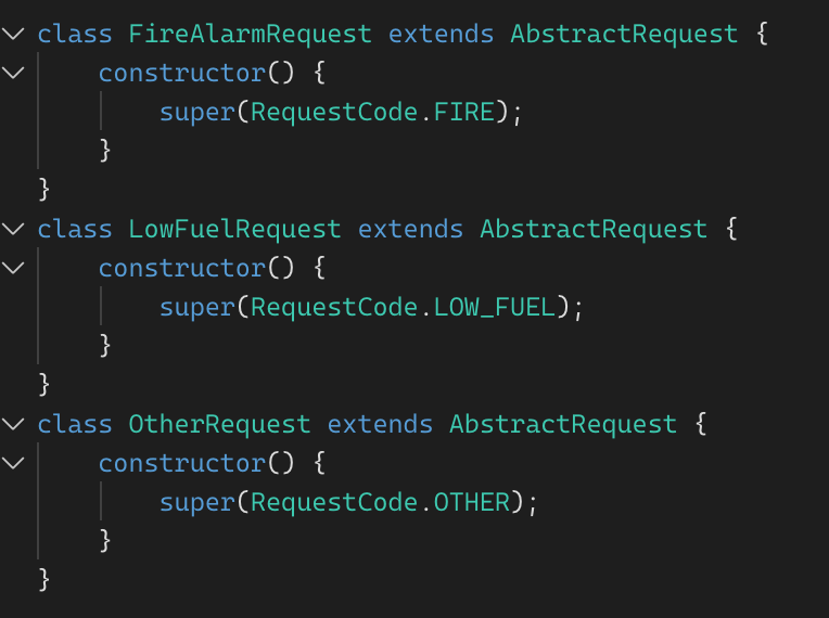 akubuzz's tweet photo. https://t.co/FhB4Jnpoaz
Let's create a chain of responsibility for handling our incoming request.
@typescript @TypeScriptDaily @JavaScriptDaily @JavaScript @javascript #Coding #100DaysOfCode #codewithakubuzz #TypeScript #designpatterns https://t.co/E3j1gxhs1b