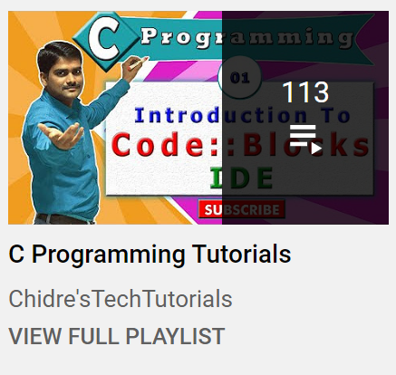 For Programming Students: C Programming Tutorials in Depth
Visit: youtube.com/watch?v=88PCEj…

#cprogramming #cprogramminglanguage #programminglanguage #programming #programmer #coding #coder #softwaredeveloper #softwareengineer #computerprogramming #learnprogramming #computerscience