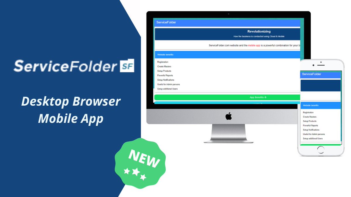 ServiceFolder's tweet image. ServiceFolder Desktop Browser Mobile App
Recently we released a mobile app that works on desktop browsers also. This is the same as a mobile app that you download from apple store and play store.

Please visit - servicefolder.web.app

#desktopbrowserapp #mobileapp #ionicapp