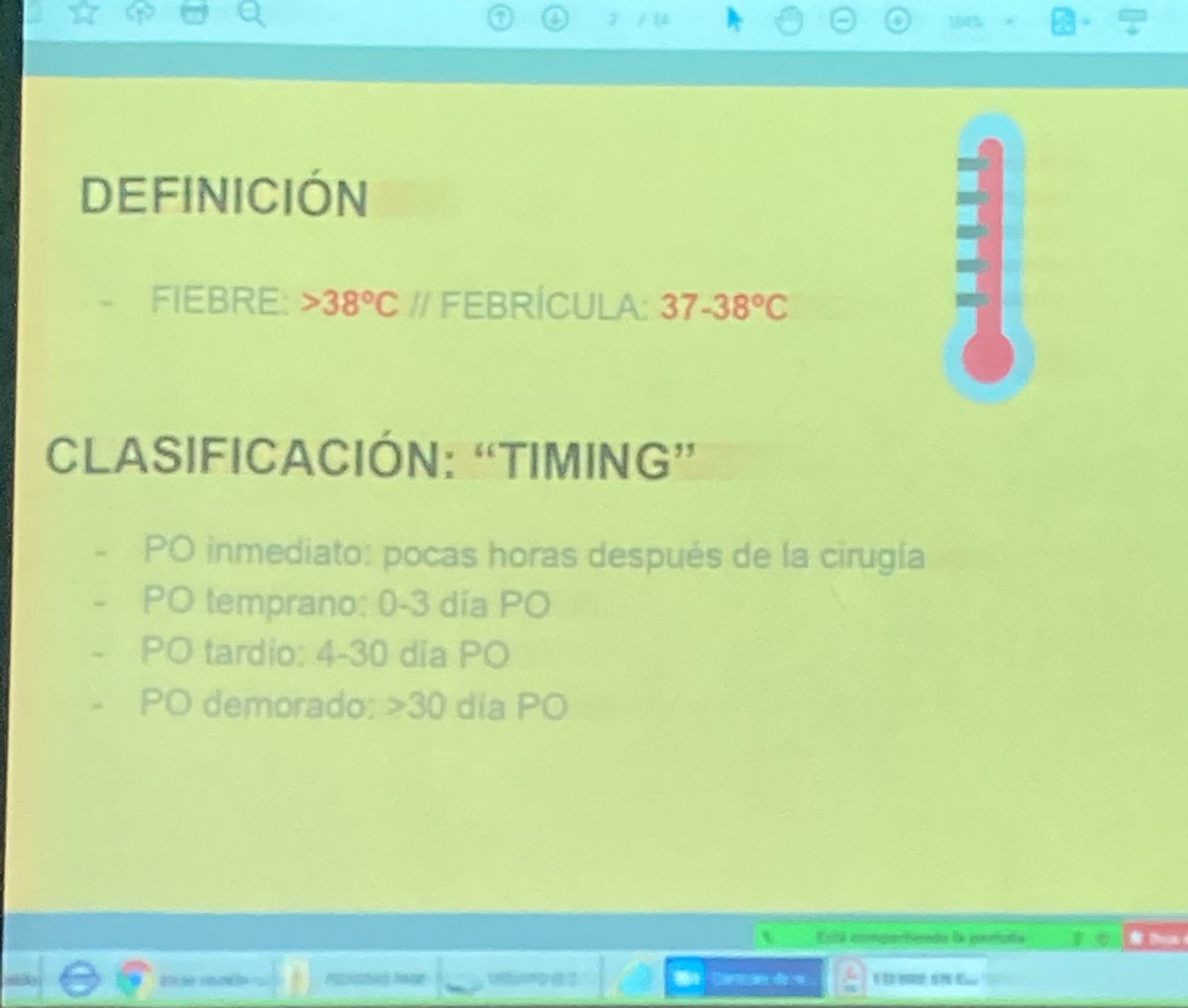 aguayo_UM's tweet image. Fiebre en el #postoperatorio. Refrescando conocimientos y actitudes, Dr JL Martínez #R2 #Cirugia #HMoralesMeseguer @Murciasalud 
@aecirujanos @operarelcancer @CirHupa @CirLapSev_MISS @Cirugia_HSLL @cirugialmeria @victorsoria65 @DRLEOROMANO @CirugiaLugo @me4_so @Some4SurgeryIT1
