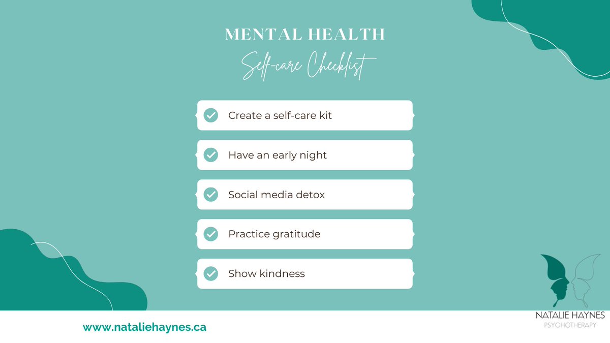 Self-care is incredibly important for all our individual health, but not everyone knows what it is or how to start. The first step to take is, to start a self-care checklist!
.
#mentalhealth #endthestigma #psychotherapy #mentalhealtheducation #mentalhealthhealing #mindfulness