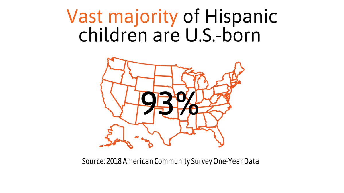 Did you know: although U.S.-based Latino children are diverse in terms of ethnic heritage, 93% are U.S.-born.