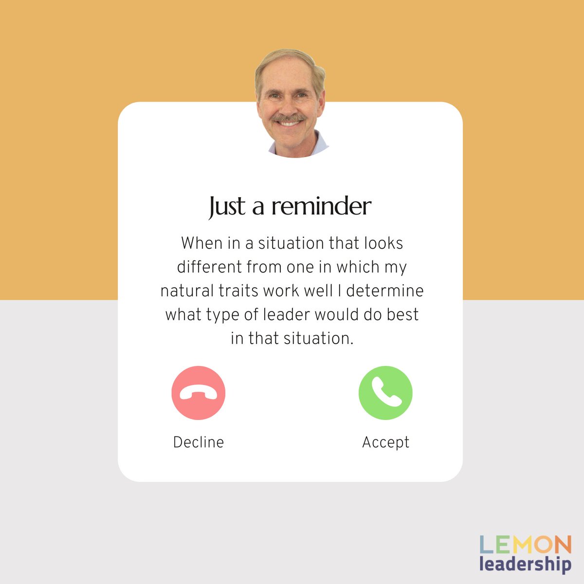 LEMONLeadership's tweet photo. Having gained a better understanding of what type of leaders we are, we can recognize how different situations call for different leaders; we can learn to exercise the leadership gifts of the appropriate LEMON in any circumstance. https://t.co/oRELQehOZx