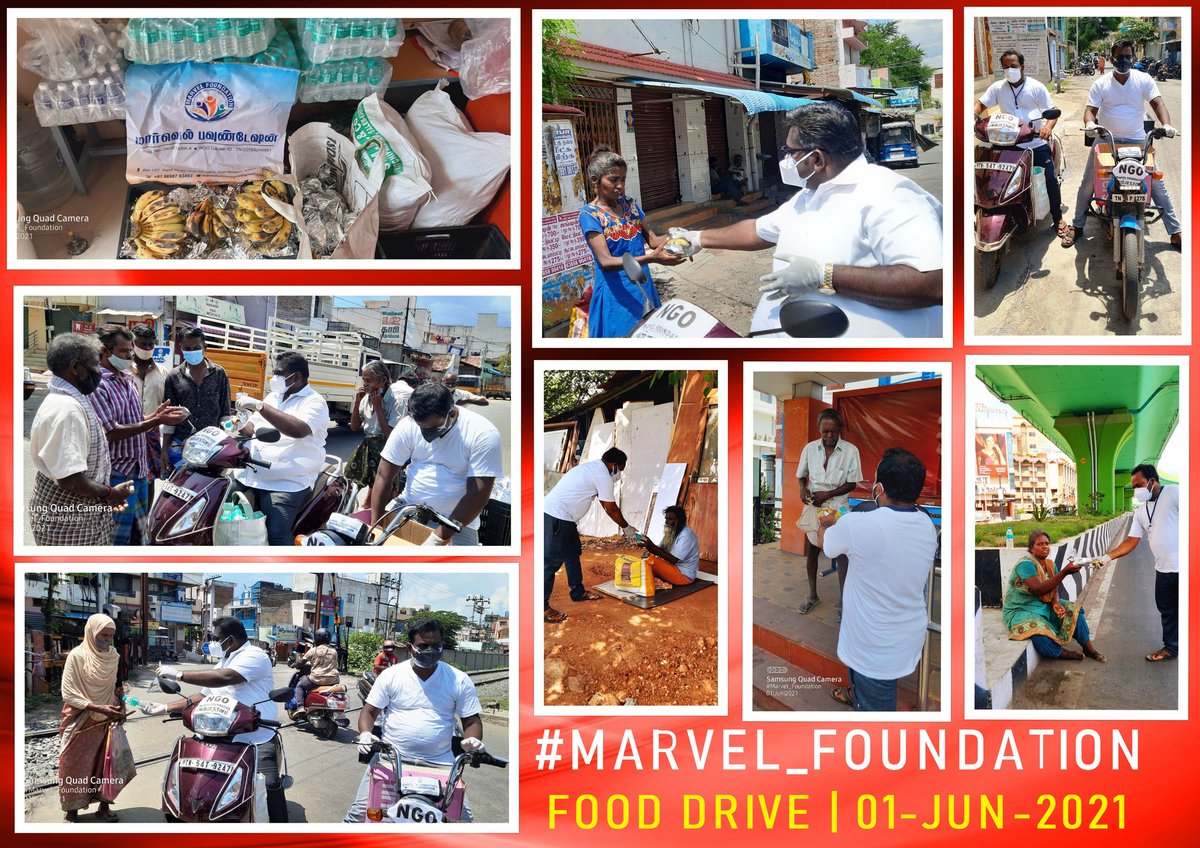 marvelngo's tweet photo. We Thank you Family Members for Sponsoring Food Today (01-06-2021)

Today We have been delivered 120+ food Packets, 

Spread the Happiness ❤️

#FeedTheNeedy 
#FeedTheNeedy 
#wecareforuncared #spreadloveandkindness #marvelfoundation 
#COVID19 
#CompleteLockdown #fooddrive https://t.co/z754rdmW3y