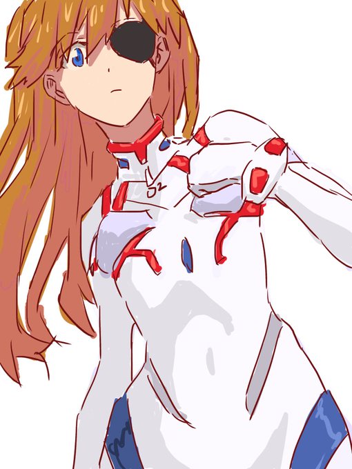 コツはゆっくり描く
白アスカ 