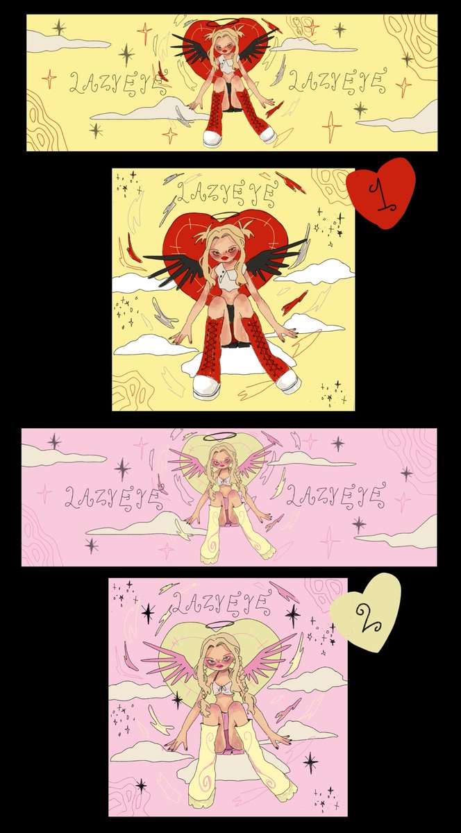 มาปล้อยน้อนๆอีกแร้ว น้อนๆนางฟ้าสองตนนี้
 head+pin 150 บาท! เท่าน้านค้บบ! 🍒🌸❤️🖤
สนใจน้อนคนไหนorหรือเมนชั่นได้เหมือนเดิมนะค้บบ;;