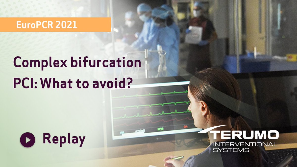 Missed <a href="/GoranEBC/">Goran Stankovic, MD, PhD</a>, <a href="/DrthierryL/">DrThierry Lefevre</a>, <a href="/Chevalim240871/">Chevalier</a> and <a href="/DrThomasHovasse/">Dr Thomas Hovasse</a> at #EuroPCR demonstrating the best treatment options for patients with complex #bifurcation lesion?  
Watch the replay. 
▶️ bit.ly/3z1EuAT
#cardiotwitter #interventionalcardiology