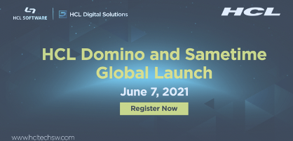 June 7. The New Domino and Sametime will be here. I'll be there. Will you? #dominoforever #LetsSametime hcltechsw.com/products/domin…