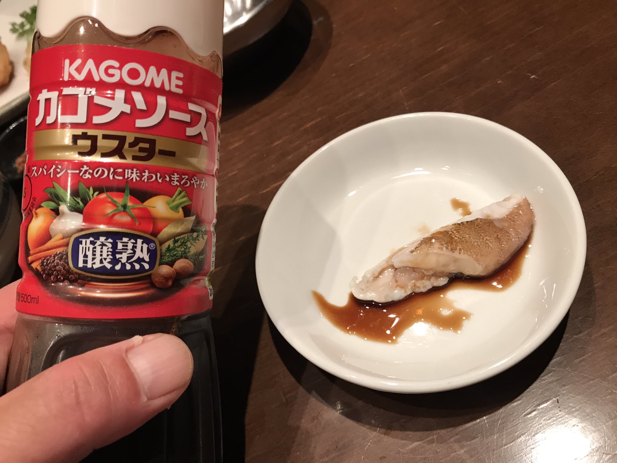 تويتر とろねこ على تويتر キジハタのアラの酒蒸し ポン酢で食べるつもりで作ったけど 網走のキンキの湯煮を思い出して ウスターソースも少し試してみた 想像していたより美味しかった T Co R3qxed6nkj
