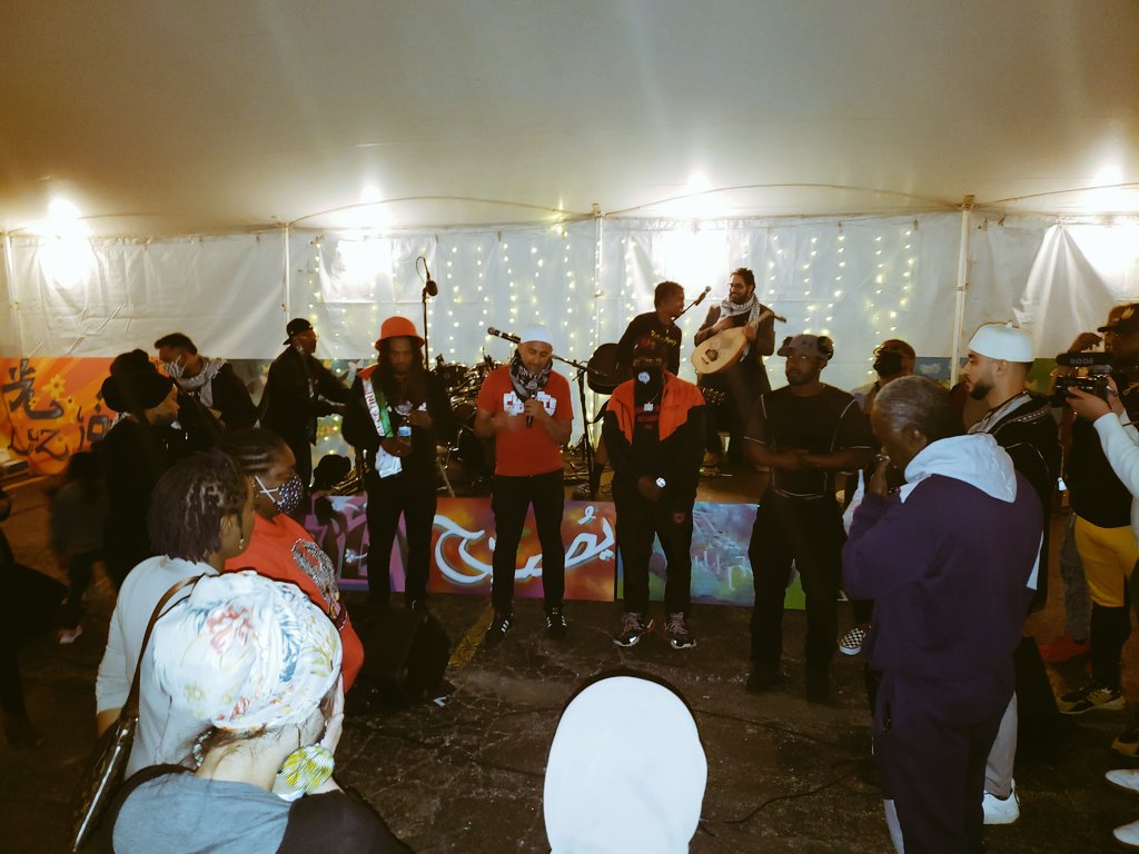 imancentral's tweet photo. Last night was special. From #ShaikhJarrah to the South Side of Chicago, #Tulsa to Atlanta, our communities resist, persist, & heal in the most powerful way we can: together.
#FightFearBuildPower
#IMANArts
@RamiNashashibi @Phillyfreezer @Ronnie_Malley @PHENOM18 @thisisKayem https://t.co/jN9bmDZWzW