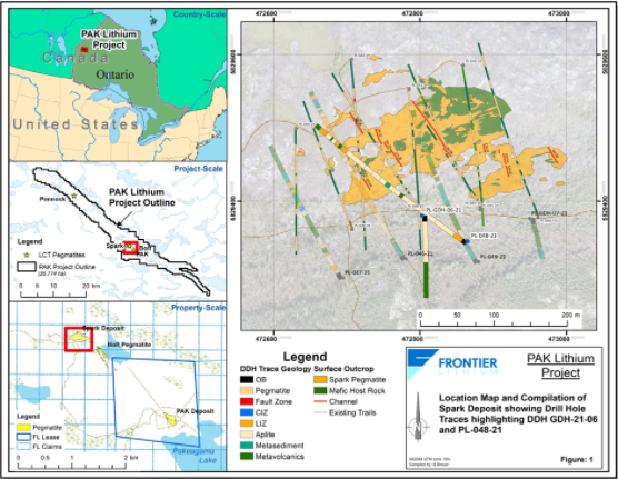 RodneyHooper13's tweet photo. @FrontierLithium $FL #lithium
The monster of Ontario. Huge drill intercept - 340m total from 11m down to 381.9m grading 1.68% Li2O. RK Equity forecasts that Frontier will expand its resource to 50M-60MT in the future. https://t.co/TwAWXgH6xL
