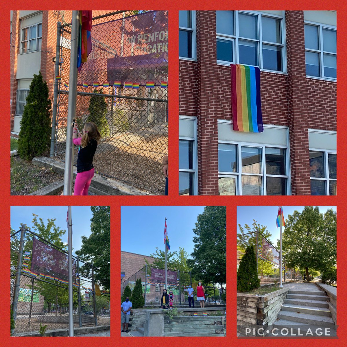 stbrigidtcdsb's tweet photo. @stbrigidtcdsb celebrating Pride and recognizing St Brigid as a safe space for our 2SLGBTQ+community. We are all loved We all belong!❤️🧡💛💚💙💜🖤🤍🤎@aly_sobol @TCDSB @1wholeads https://t.co/BqelWcO76D