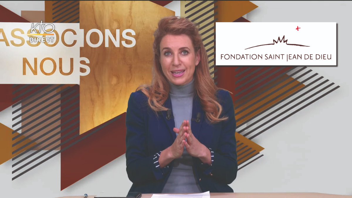 La Fondation Saint Jean de Dieu participera à l'émission Associons-nous! en direct sur <a href="/KTOTV/">KTOTV</a> vendredi 4 juin à 20h35 consacrée à une #hospitalité #inclusive et #innovante