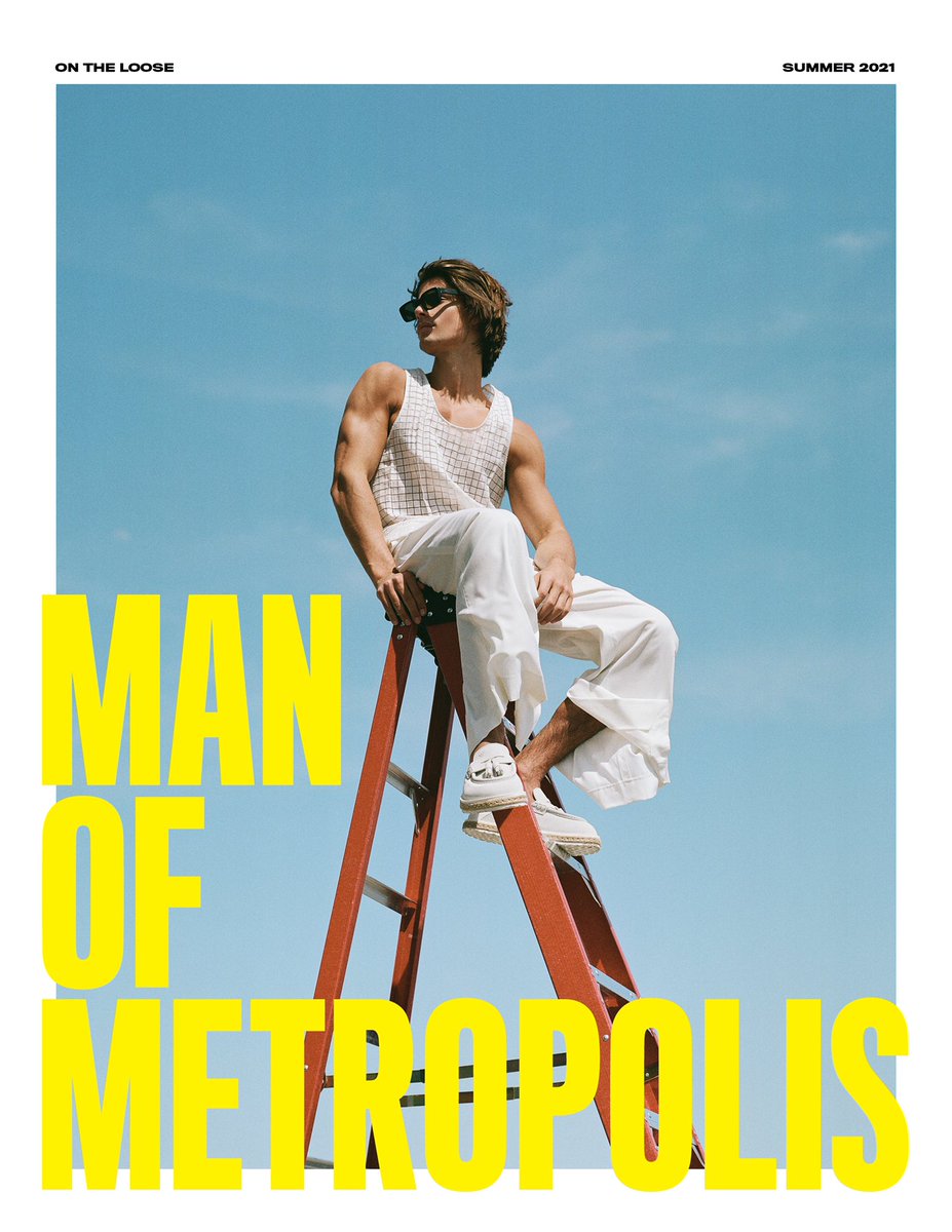 ManElevated's tweet image. Corrado is ‘On the Loose’ wearing @armani on the cover of our Summer 2021 Issue 

📸 Brendan Wixted 

#ManOfMetropolis