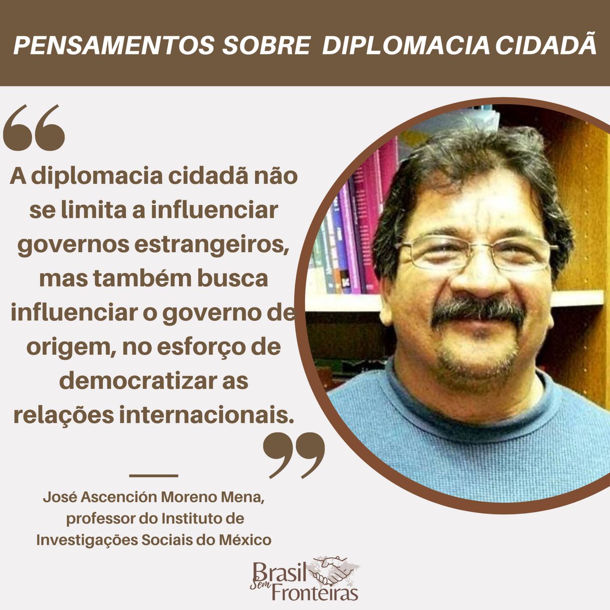 BrasilSFIDC's tweet photo. 1/2 Professor e pesquisador de Sociologia, com doutorado em Ciências Sociais, José Ascención Moreno Mena está ligado ao Instituto de Investigações Sociais, da Universidade Universidade Autônoma da Baja California, no México. https://t.co/1BlSDZmxdU