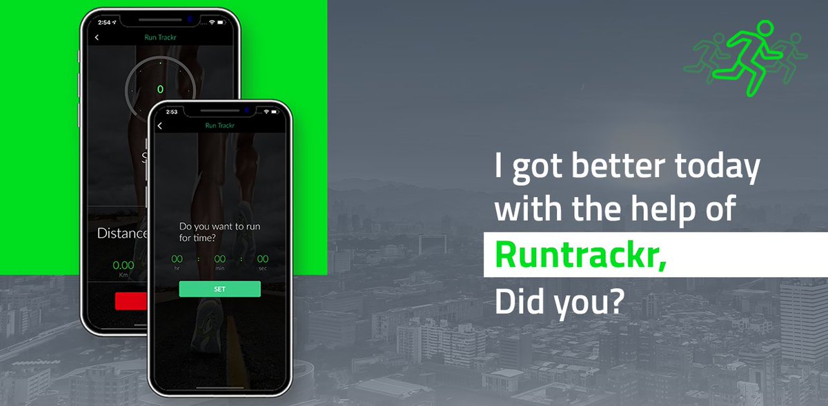 RunTrackrApp's tweet image. I got better today with the help of Runtrackr? Did You?

Install the App for a Better you; For a healthier you!

App Link: apple.co/3f7TeUH
Play Store: bit.ly/2ZJVNVW

#running #app #runtrackr #track #gps #fitness #download #downloadapp #iosapp #apple #ios #run