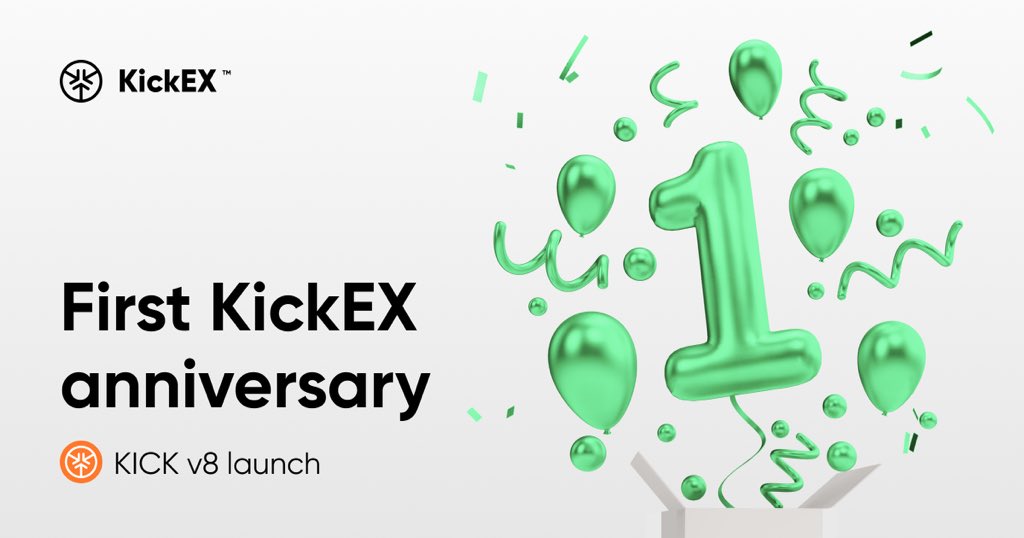 kickexcom's tweet image. 🎂 Retweet this to wish KickEX a HAPPY BIRTHDAY!

$KICK

KickEX.com