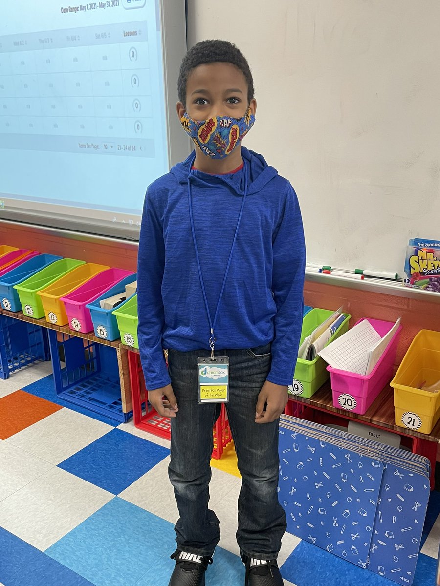 beccafausett94's tweet photo. Drum roll!!! ๐ฅAnnouncing: our final @DreamBox_Learn player of the 2020-21 school year @HamptonOaksElem! Fausettโs Flock showed #strongeffort all year long. ๐๐ป https://t.co/nMpE8ib0SA