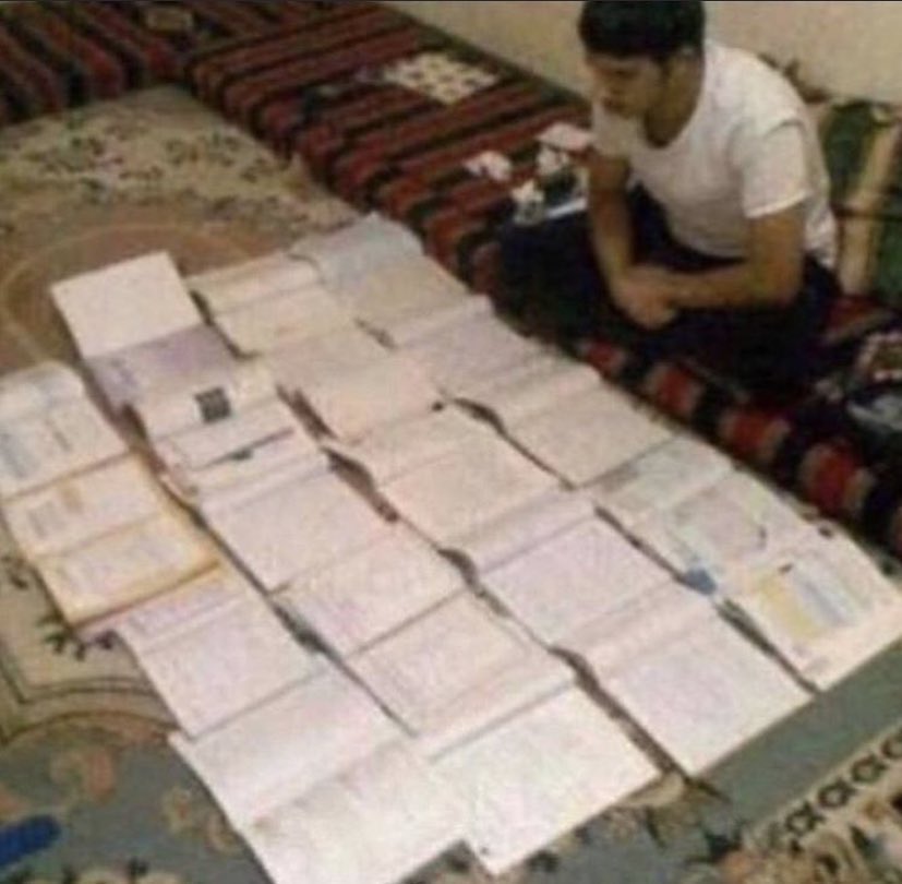 natashaaharis's tweet photo. Uni students rn with 13 tests 5 exams 7 assignments and 43 presentations to prepare for https://t.co/PWJxfkGkJn