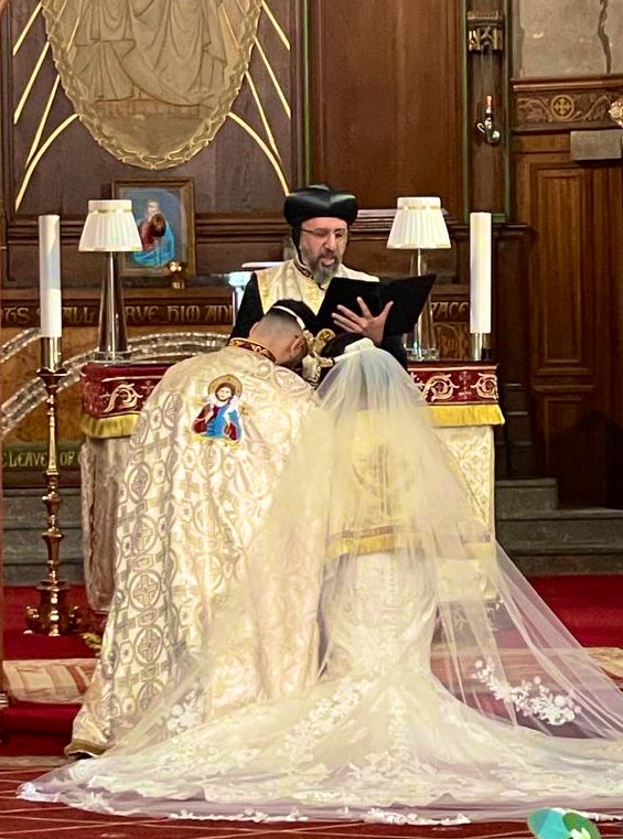 Such a blessing to have been at @SMAAMChurch for the past two days, for Divine Liturgy on Sunday, and then the beautiful wedding of two of our <a href="/CopticYouthUK/">Coptic Youth Mission</a> team on Monday.

“As for the saints who are on the earth, they are the excellent ones, in whom is all my delight” Ps16:2-3