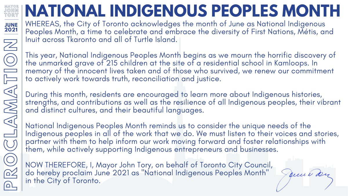 In June, we recognize National Indigenous Peoples Month. 

Recent events make this month all the more significant - stressing the need for renewed commitment to actively work towards truth, reconciliation and justice.