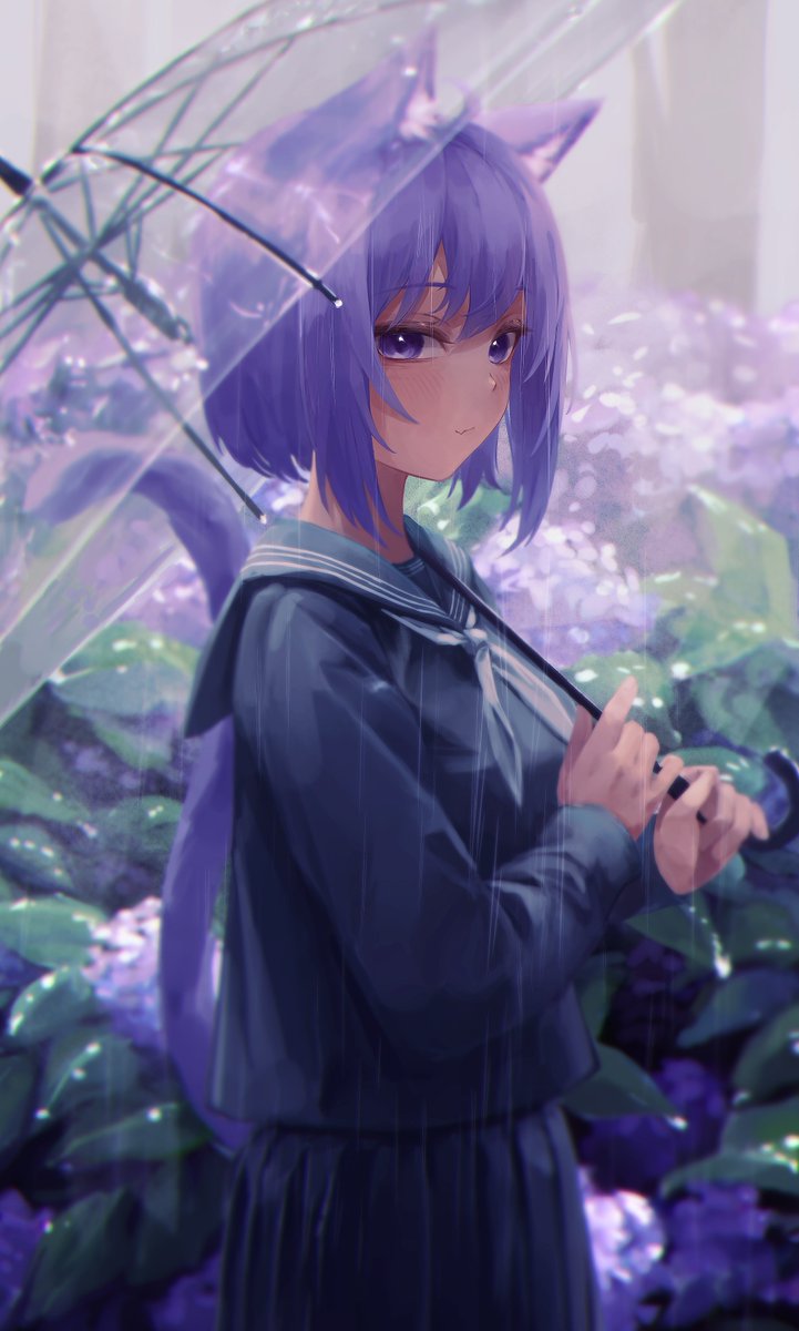 Twitter 上的猫又おかゆ Rt Nanome To 紫陽花 絵かゆhttps T Co Zjijhu7bwf Twitter
