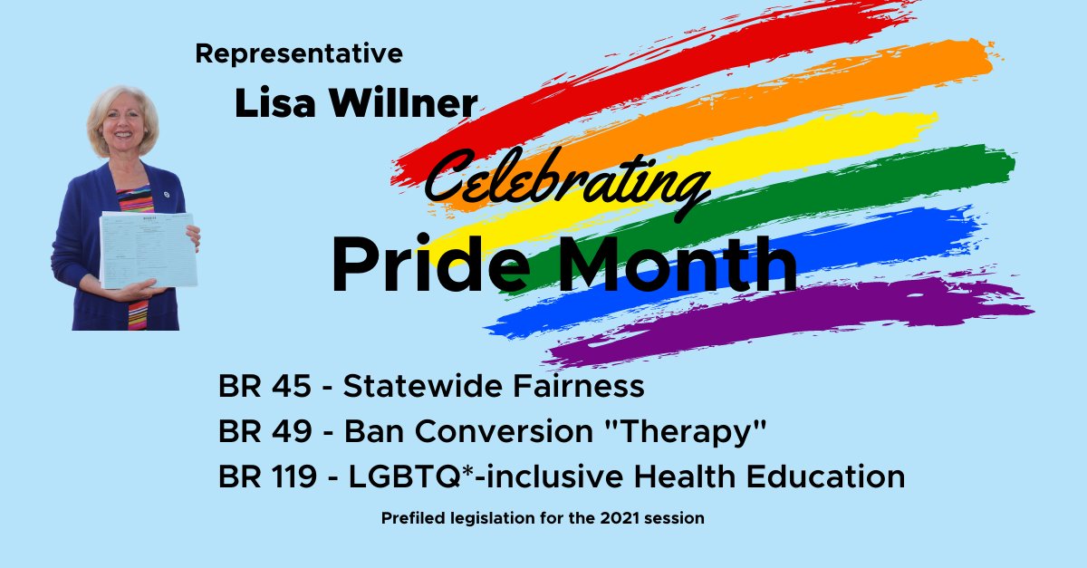 Lisa Willner (@lgwillner) on Twitter photo Happy #PrideMonth2021! To celebrate, I've pre-filed:
Stateside #Fairness #BR45
#BanConversionTherapy #BR49 &
Comprehensive & inclusive #SexEdforAll #BR119
These bills would make KY a better, safer, fairer place for all, y'all!
<a href="/kyhousedems/">KY House Democrats</a> Happy #PrideMonth2021! To celebrate, I've pre-filed:
Stateside #Fairness #BR45
#BanConversionTherapy #BR49 &
Comprehensive & inclusive #SexEdforAll #BR119
These bills would make KY a better, safer, fairer place for all, y'all!
<a href="/kyhousedems/">KY House Democrats</a>