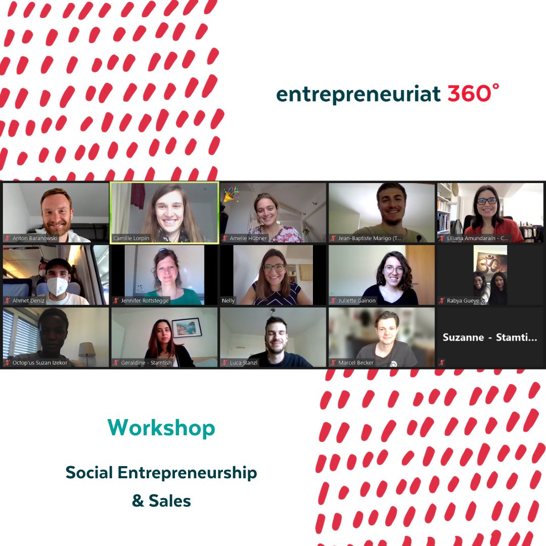 nellykeuerleber's tweet photo. Chez #SINGAmi, nous avons eu un samedi très enrichissant et productif!✨🚀Pendant le workshop "entrepreneuriat social & vente" du programme #Entrepreneuriat360, les équipes ont reçu une grande dose d'inspiration et des conseils individuels de la part de Chris et Laura de hemi!🙌 https://t.co/DymMGtxKx0