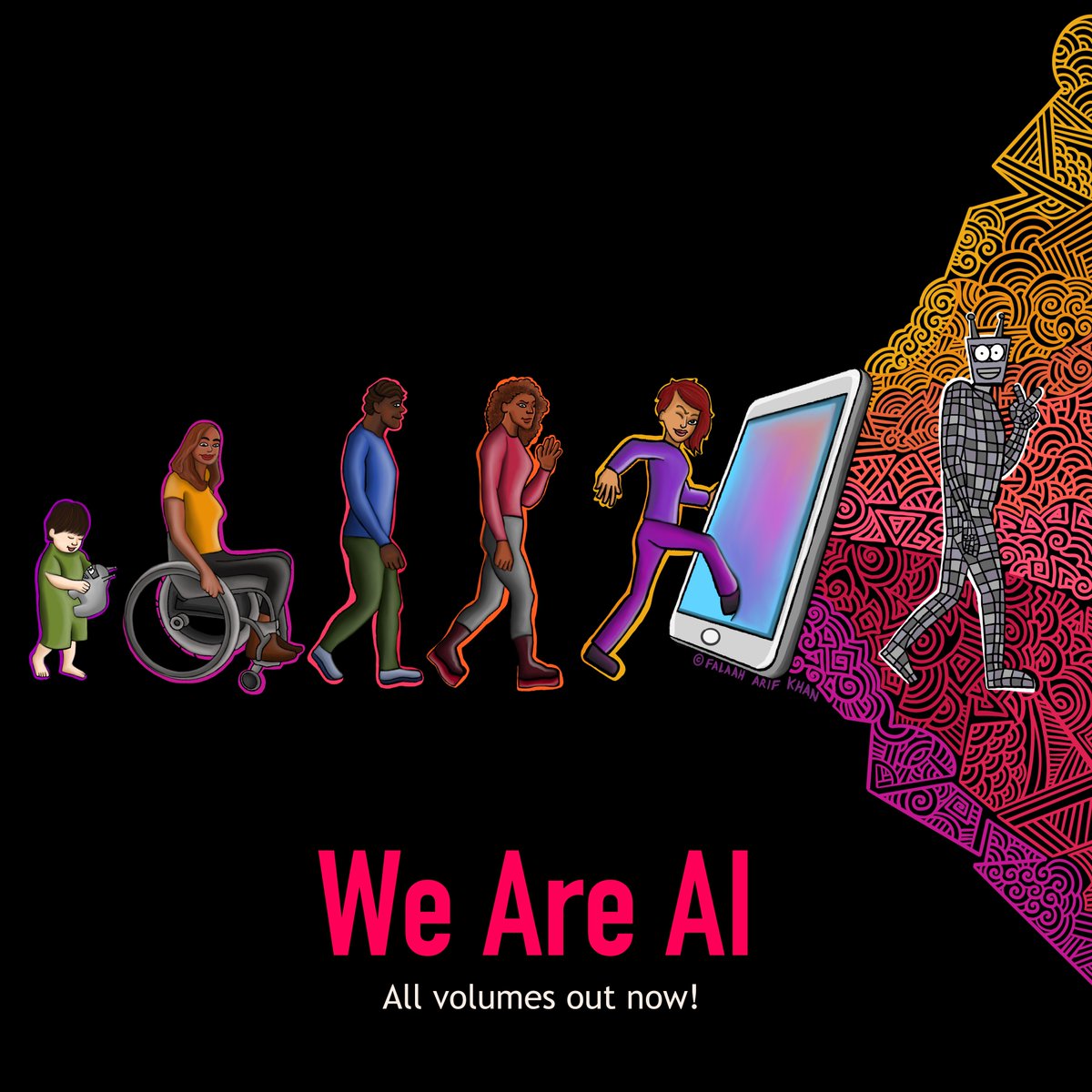 FalaahArifKhan's tweet image. *** New Comics***
Introducing the &quot;We Are AI&quot; comic series — a 5-part primer on AI, blending the social, the legal and the technical, for anyone and everyone! Co-created with the amazing @stoyanoj. All volumes are out now: bit.ly/WeAreAI_Comics

1/6