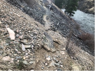 salmonchallisnf's tweet photo. Forest crews and the Montana Conservation Corps spent time this spring working on the Phase III of the Middle Fork Trail Project. https://t.co/7datakOxa9