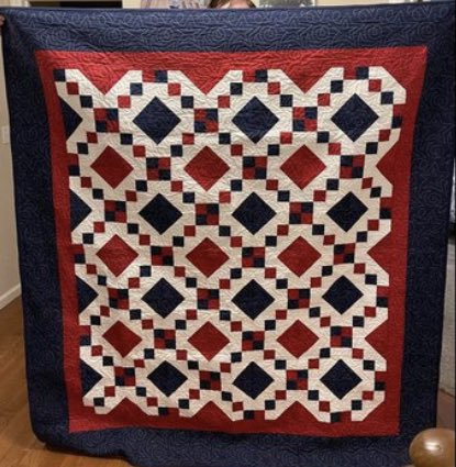 Congratulations to Ann Kardos for winning the 11U Redbirds quilt raffle! And thank you to everyone who purchased raffle tickets and helped support the team.