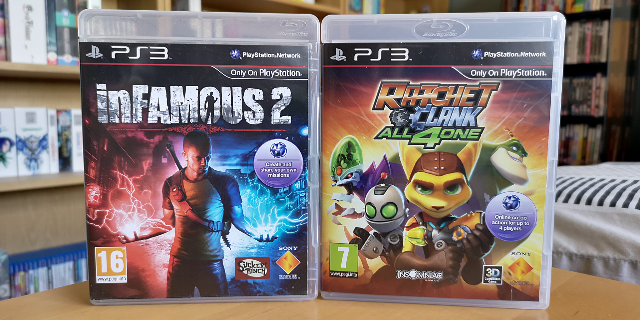 Speels voorkomen Kosten NormanicGrav on Twitter: "Next we have some pre-owned western developed PlayStation 3 games with inFAMOUS 2 and Ratchet & Clank: All 4 One. The reason why you see R&C using a regular Speels voorkomen Kosten NormanicGrav on Twitter: "Next we have some pre-owned western developed PlayStation 3 games with inFAMOUS 2 and Ratchet & Clank: All 4 One. The reason why you see R&C using a regular
