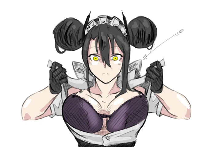 代理人さんパンツを見せることに抵抗がないなら頼めば上も見せてくれる説らくがき。
来月以降に清書するかもしれない。 