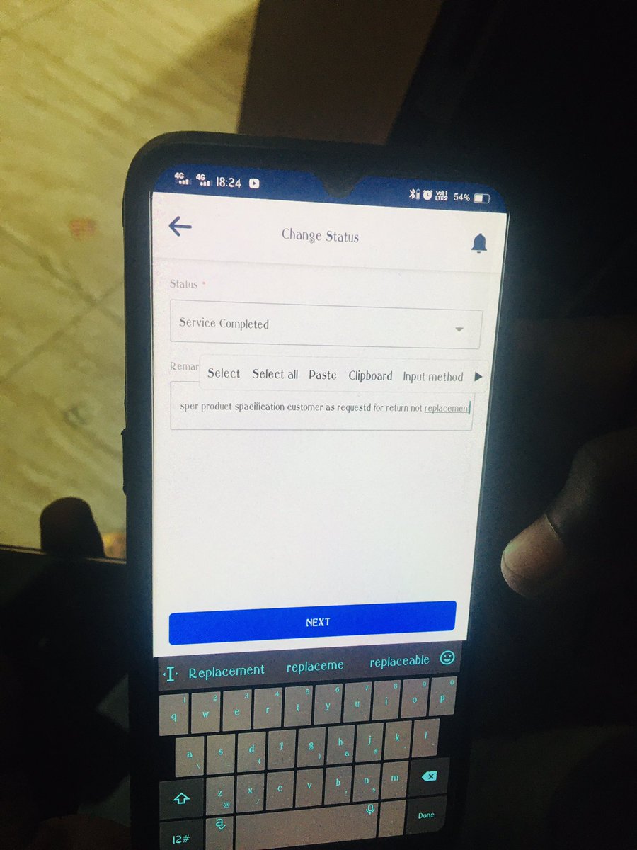 rajeevmishra19's tweet photo. @flipkartsupport &amp; technician didnt update this status. As I asked him to update in front of me. Refer comment in snap provided by him. https://t.co/ZLEspk26A1