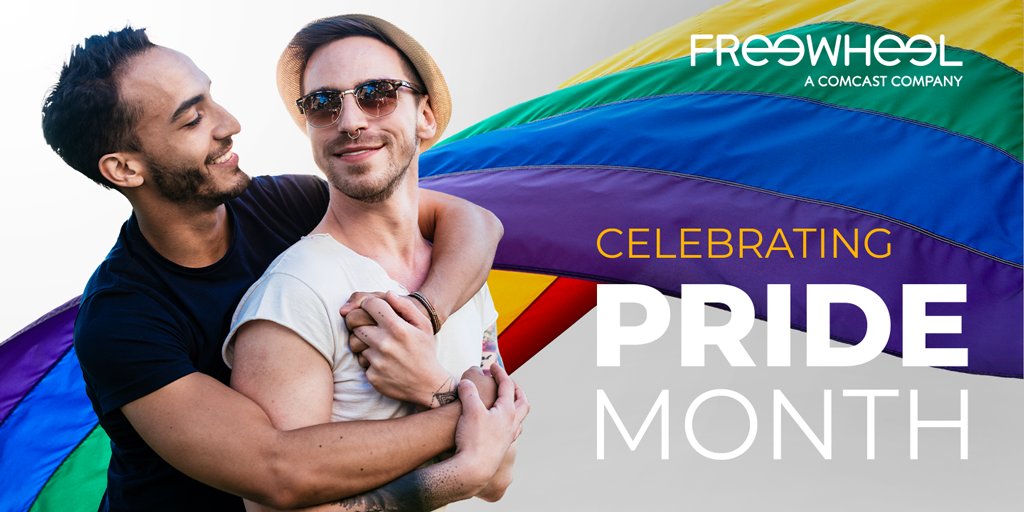 FreeWheel's tweet photo. At @FreeWheel, our culture is rooted in the belief that when we bring our whole selves to work we achieve more together. Pride Month gives us the opportunity to celebrate and honor all the wonderful ways we are proudly unique. Happy #PrideMonth! #LoveisLove https://t.co/Z18B6UtJqT