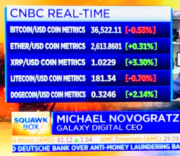 Hey <a href="/bgarlinghouse/">Brad Garlinghouse</a> <a href="/Ripple/">Ripple</a> we did it. Thank you <a href="/CNBC/">CNBC</a> For the Correction  #XRP 🥂