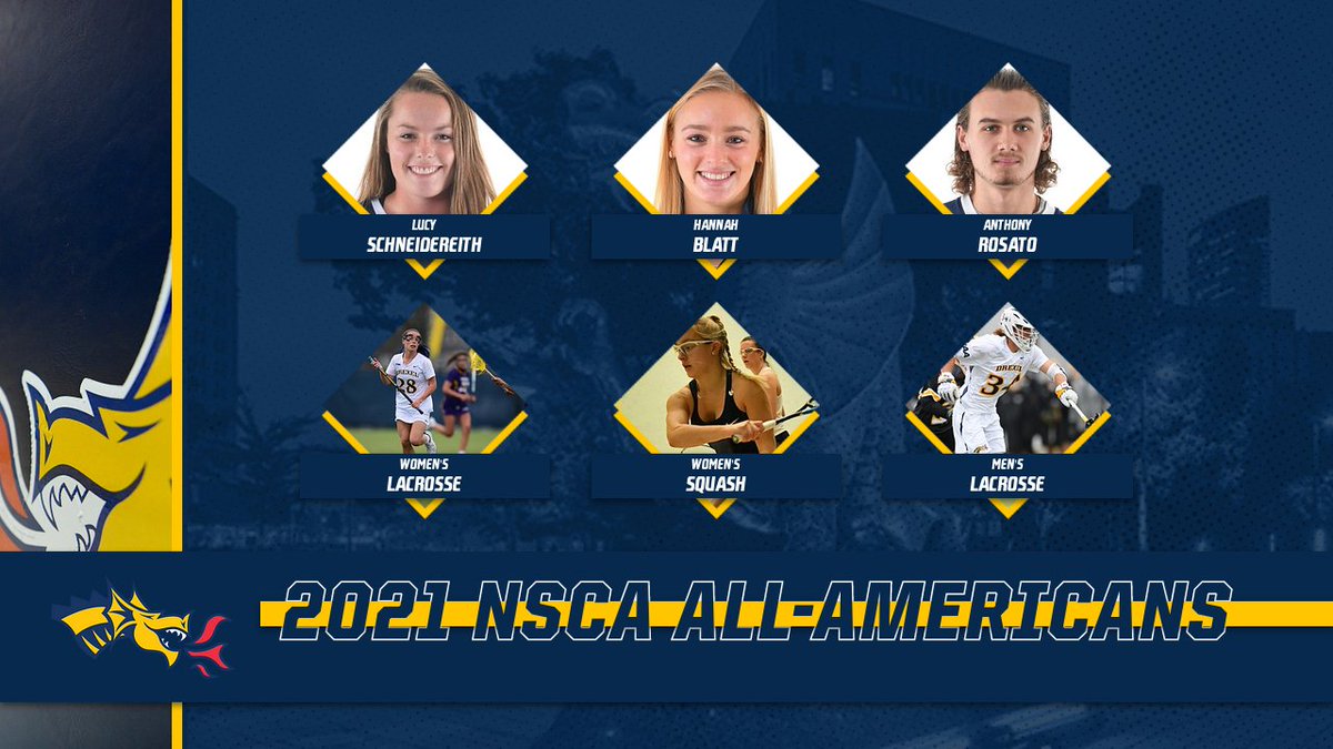 Congrats to the 3 Dragons named 2021 National Strength and Conditioning Association All-Americans! 

The honor recognizes a student-athlete's athletic accomplishments and dedication to strength and conditioning.

#BestofBG | #GoDragons