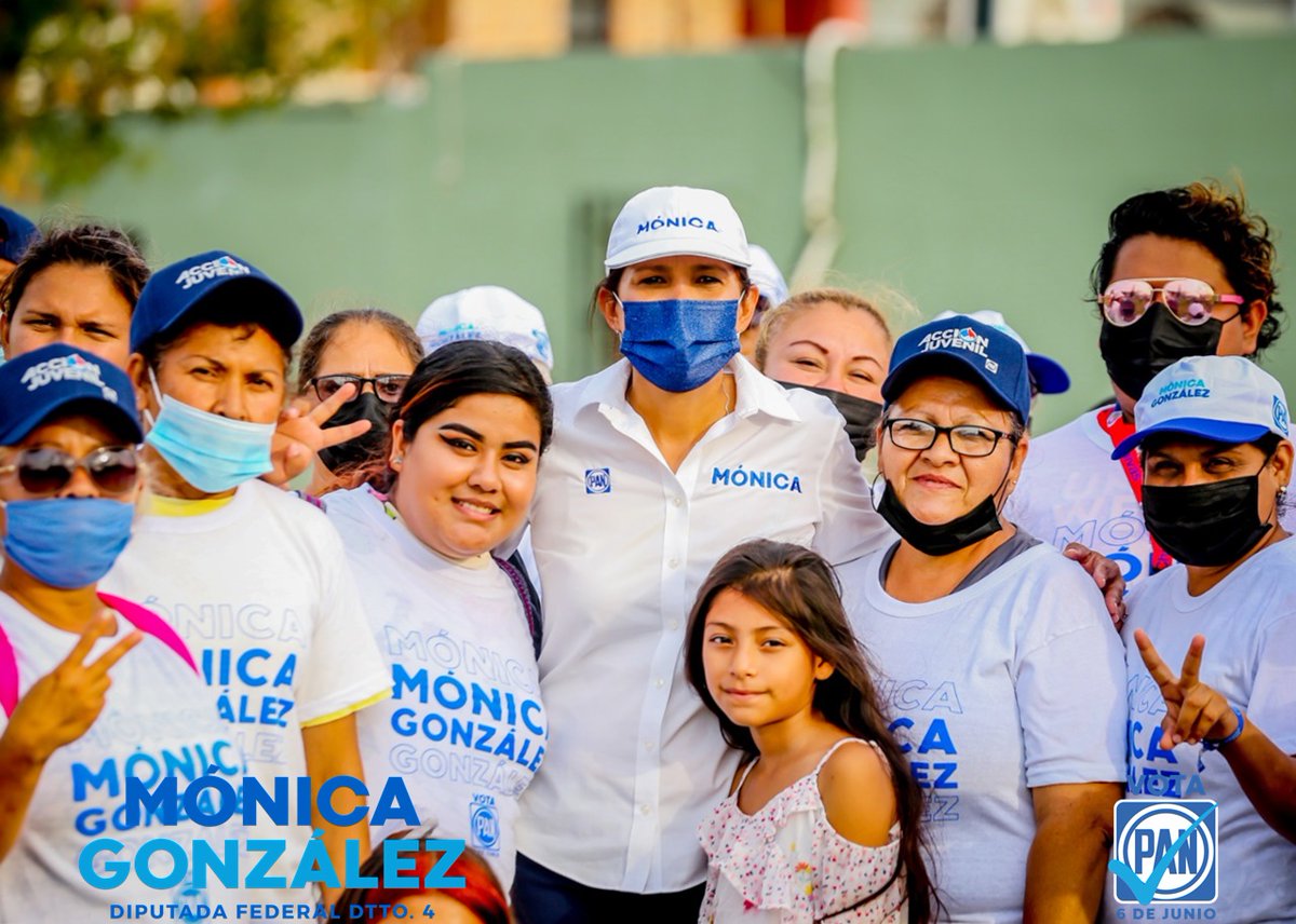 Estamos ya en la recta final de esta campaña. ¡Muchas gracias por todo el apoyo!

¡Este 6 de junio, vota PAN!
.
.
#VotaporMónicaGonzález
#VotaPAN
#DistritoIV
#Matamoros
#MónicaDiputadaFederal