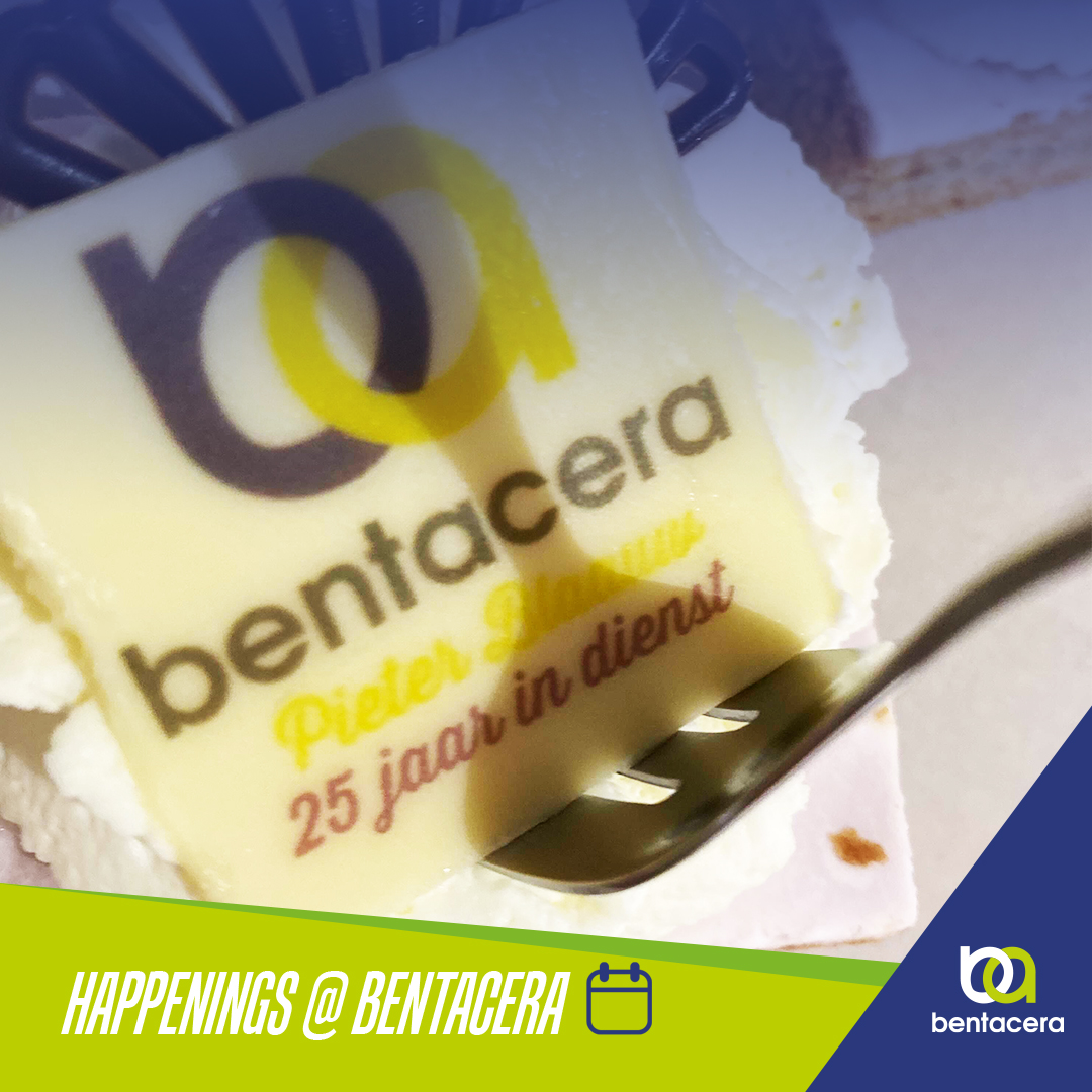 Bijzonder nieuws: <a href="/pieterblaauw/">Pieter Blaauw</a> vandaag 25 jaar bij Bentacera! Wat een prachtig jubileum. Gefeliciteerd Pieter! 🥳
#Bentacera #jubileum