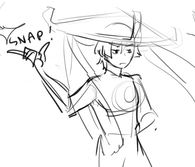 today i offer u: sassy badly drawn scaramouche 