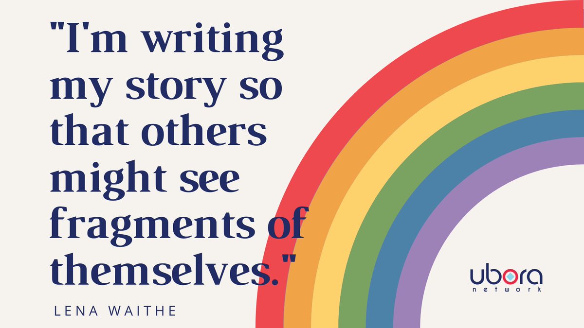 theuboranetwork's tweet photo. Today we celebrate PRIDE Month with a quote from Lena Waithe a prolific Black storyteller and screenwriter. Empowering #Black and #LGBTQ+ stories and showing why it's important to be #inclusive. #Intersectionality #Diversity #BlackComms #BlackPR https://t.co/vIQMahBJkw
