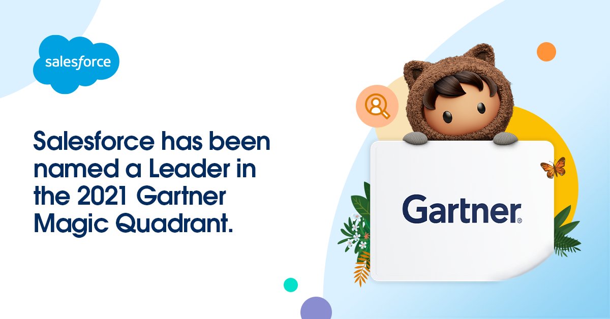MarketingCloud's tweet photo. Ready for a little magic? 🎩
Check out the 2021 Gartner Magic Quadrant, and see why Salesforce has been named a Leader: https://t.co/pH3ch0AJxv https://t.co/f1Sz1cab6B